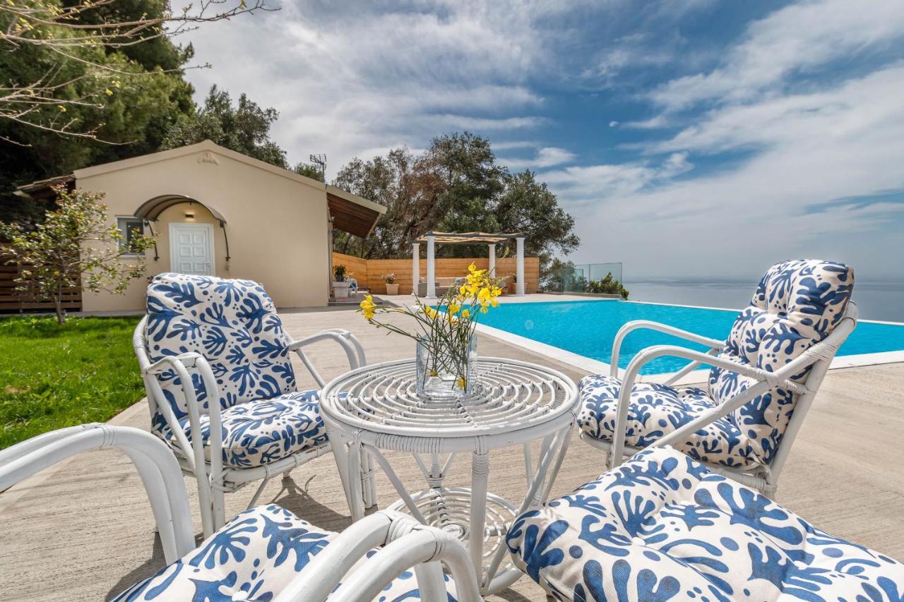 Ocean View - Luxury Villa Nefeli Kontogialos Exterior foto